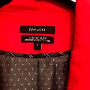 RW & Co Blazer, Size 6